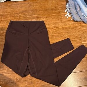 BALANCE athletica brown leggings, size M